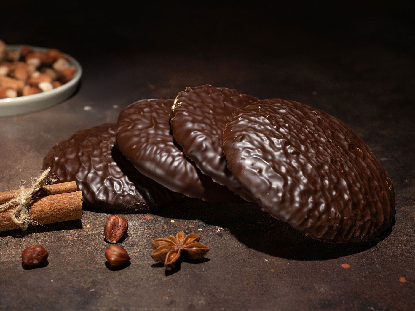 Echte Eckstein Elisenlebkuchen schokoliert  g.g.A.