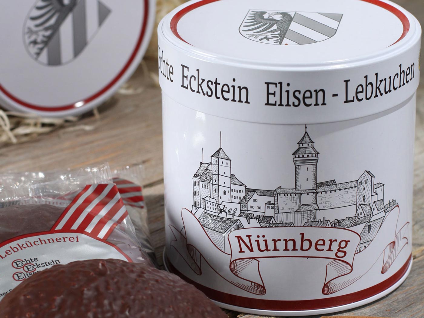 Lebkuchendose Kaiserburg Nürnberg