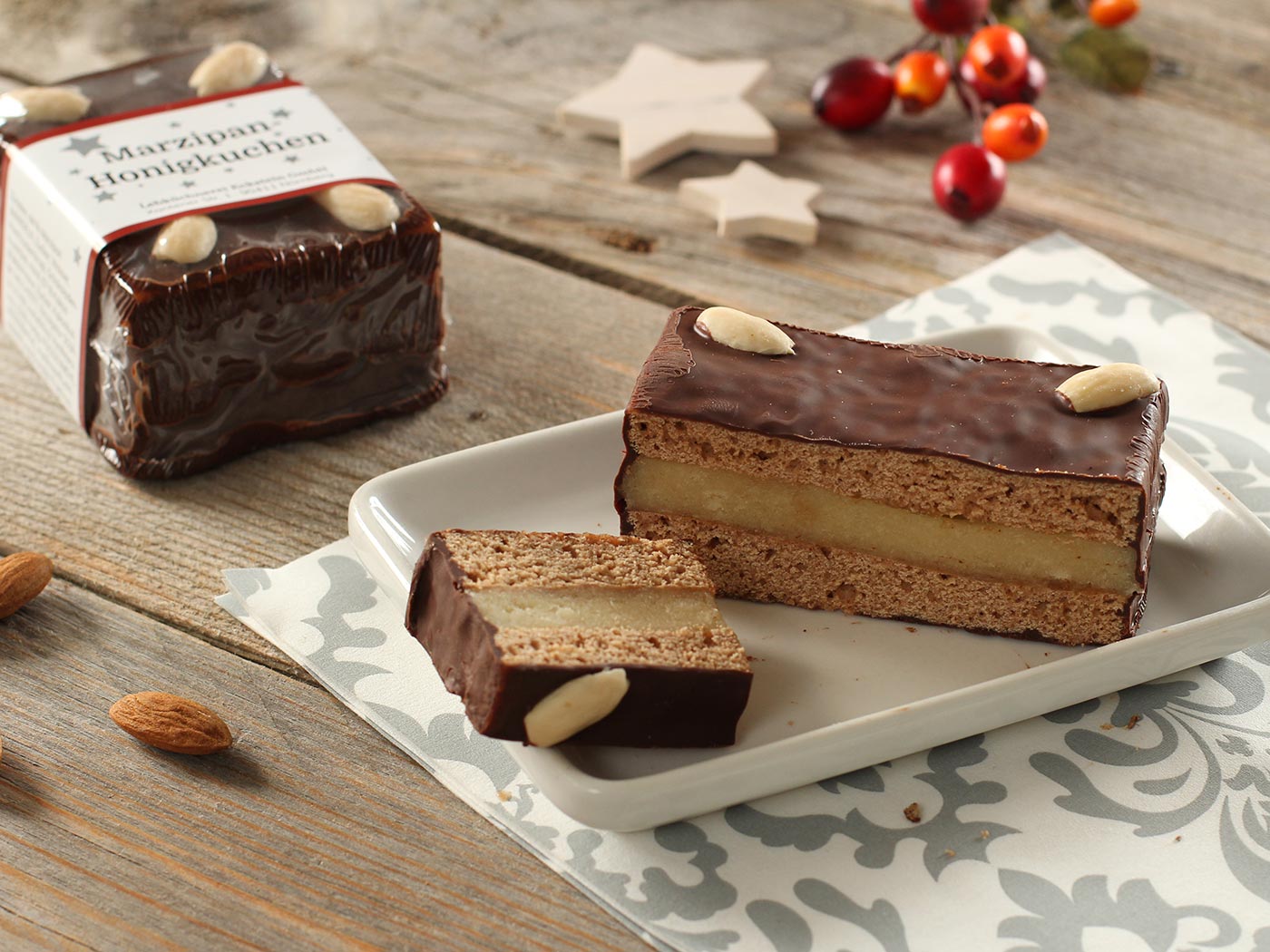 Marzipan Honigkuchen | 2837