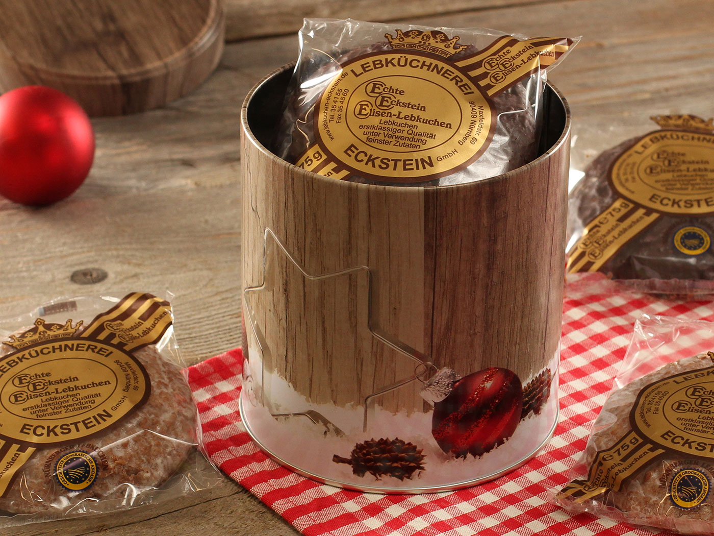 Lebkuchendose Winterzauber